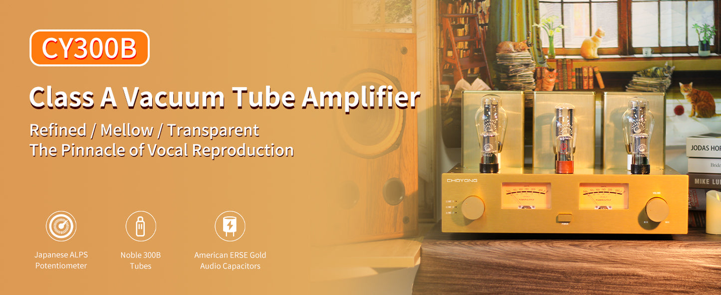 ChoYong 300B power amplifier tube amplifier