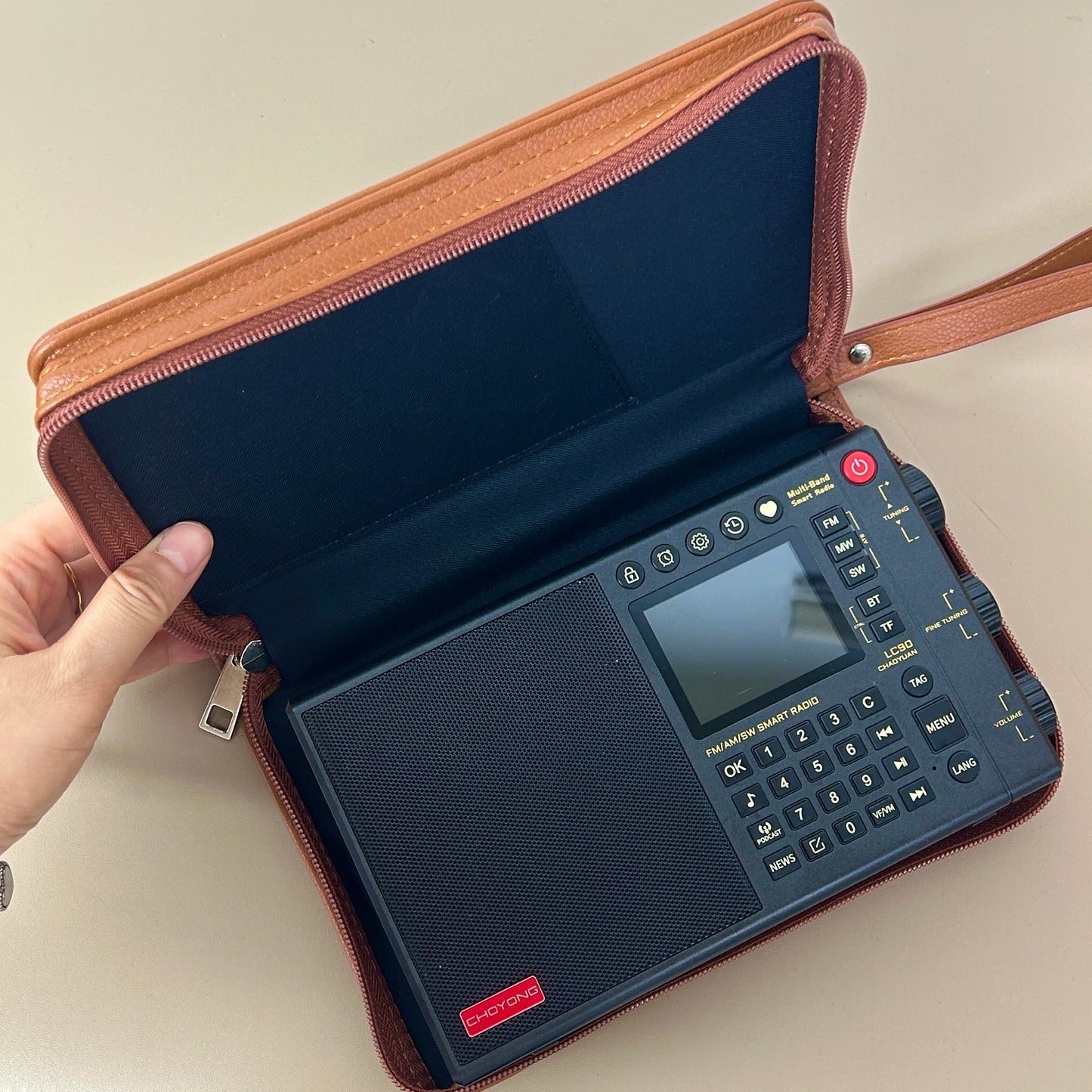 CONJUNTO: Rádio ChoYong LC90 (versão global) + bolsa