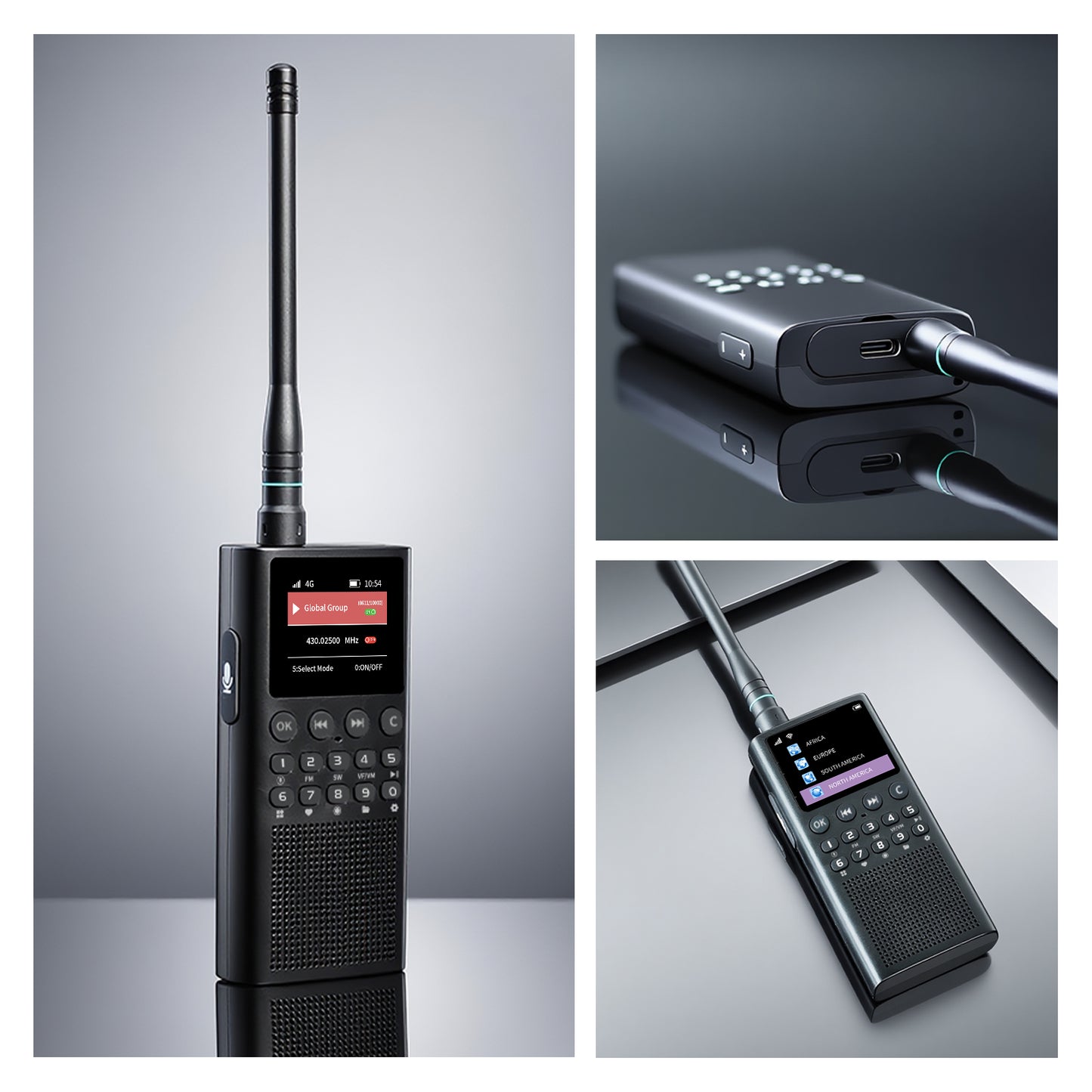CHOYONG WT2 Multi-Functional Walkie Talkie