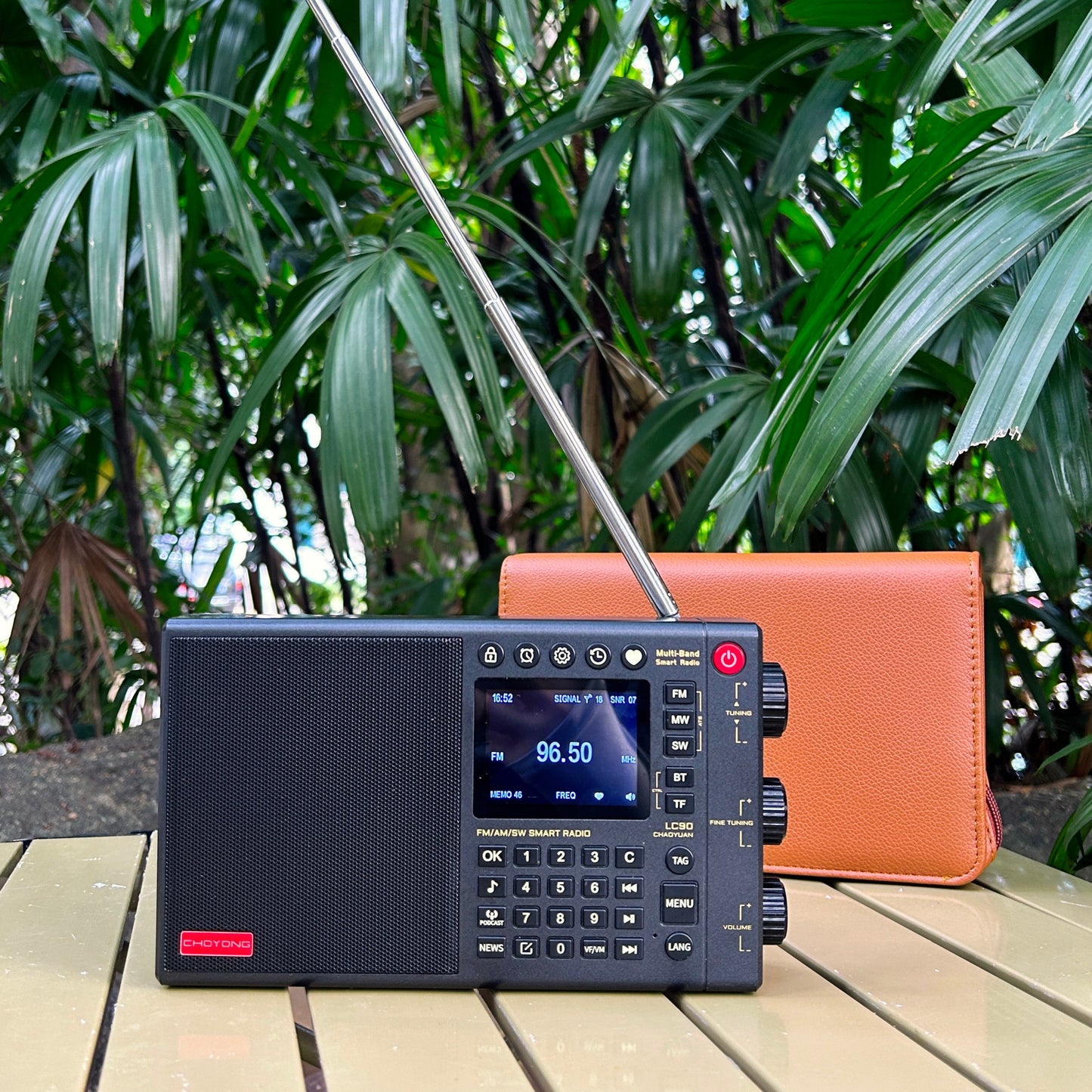 CONJUNTO: Rádio ChoYong LC90 (versão global) + bolsa