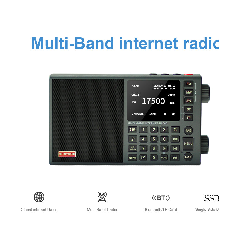 CHOYONG LC90 Mini Multi-Band Smart Internet Radio