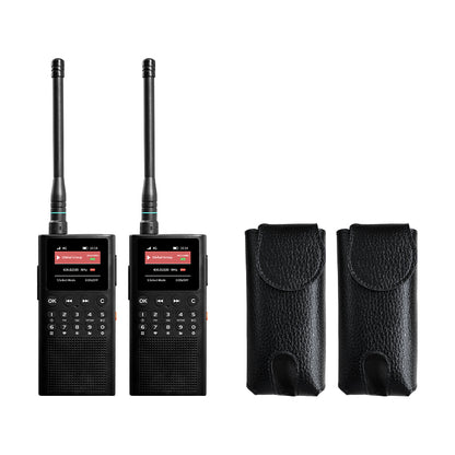 SET:CHOYONG WT2 Walkie Talkie+Protective case