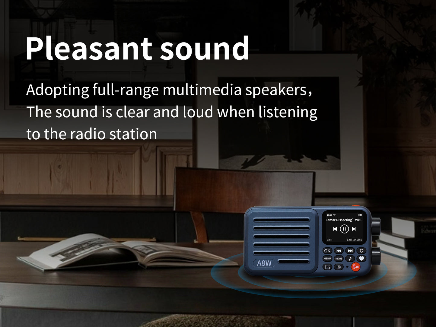 CHOYONG A8W Portable Smart Internet Radio