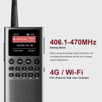 CHOYONG WT2 Multi-Functional Walkie Talkie