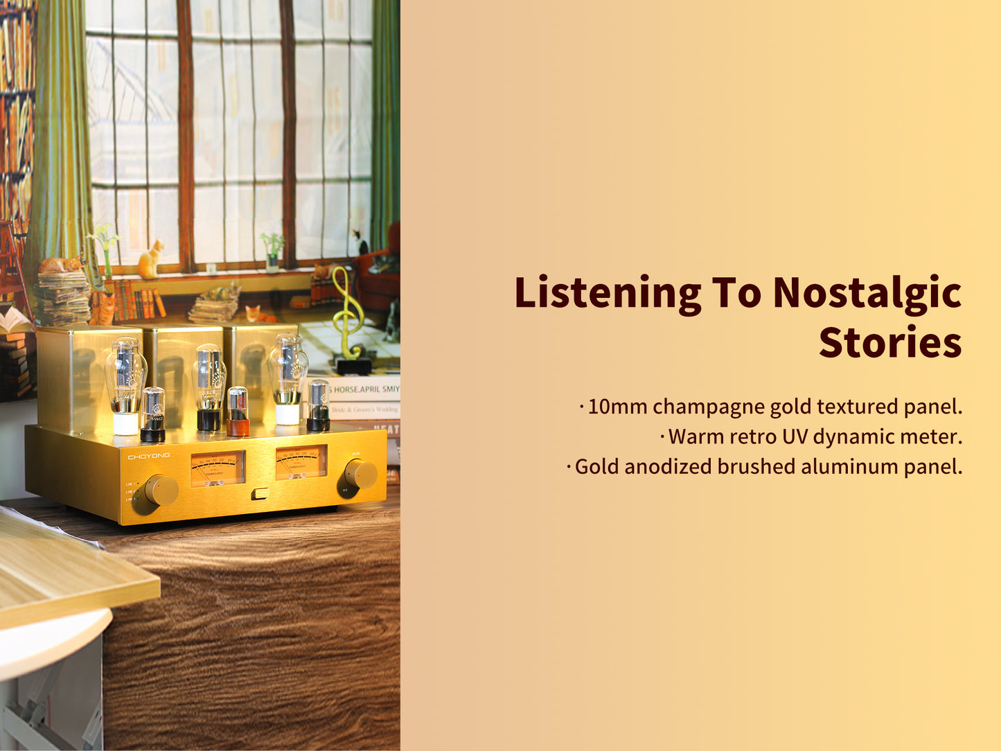 CHOYONG Class A 300B Tube  Amplifier