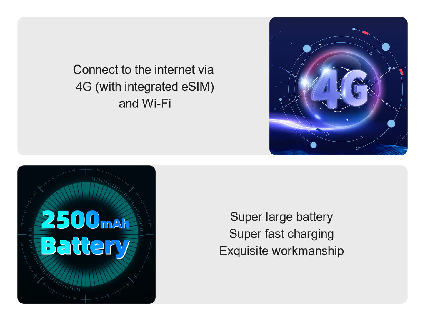 CHOYONG WT2 Multi-Functional Walkie Talkie