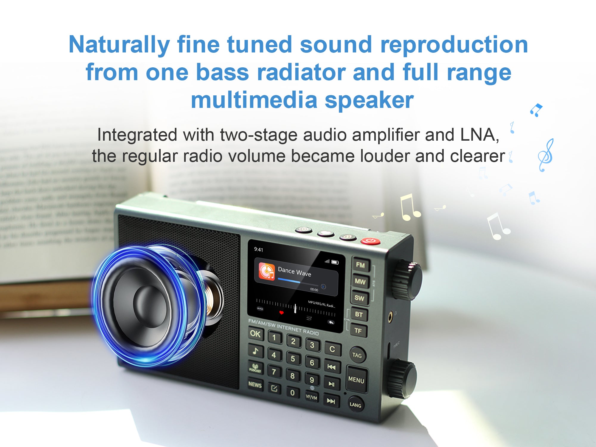 CHOYONG LC90 Mini Multi-Band Smart Internet Radio – CHOYONG