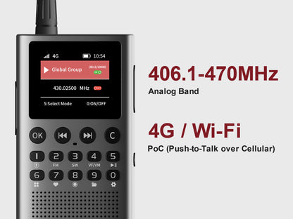 CHOYONG WT2 Multi-Functional Walkie Talkie