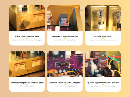 CHOYONG Class A 300B Tube  Amplifier