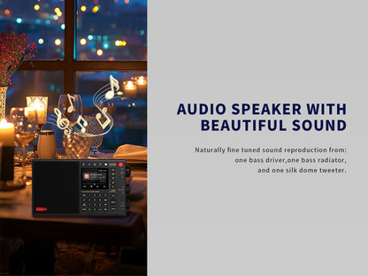 朝元LC90全頻段網絡智能收音機（支持SSB和語音選廣播）