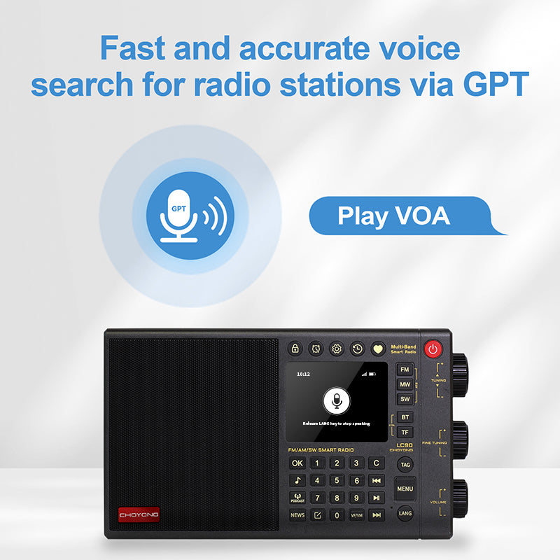 CHOYONG LC90 Multi-Band Smart Internet Radio