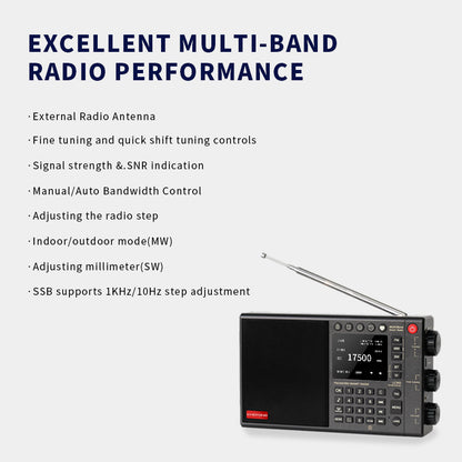 CHOYONG LC90 Multi-Band Smart Internet Radio