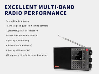 CHOYONG LC90 Multi-Band Smart Internet Radio