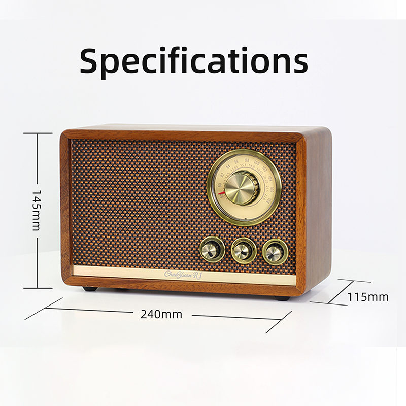 ChoYong R1 Walnut wood Vintage Radio Collection