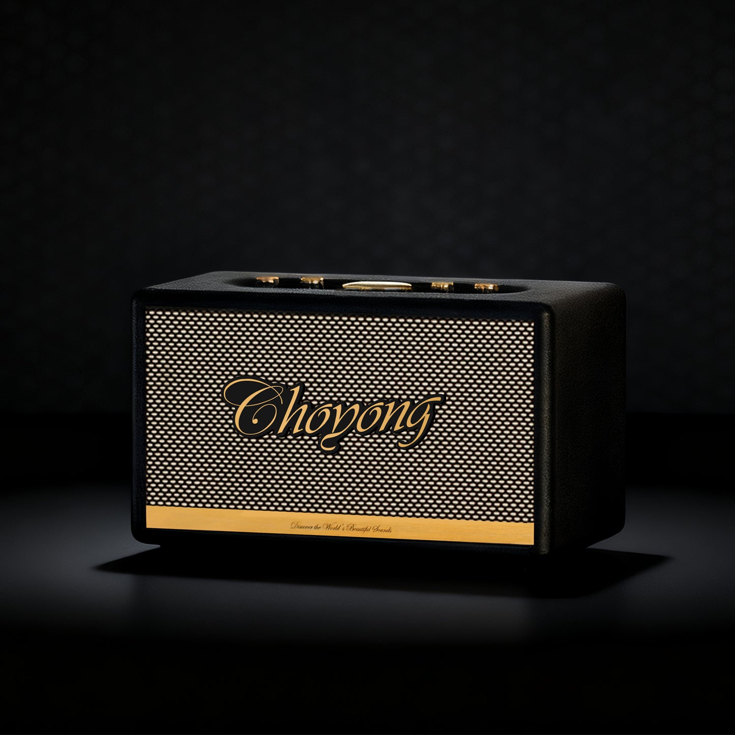 CHOYONG Maestro C2 WiFi Speaker Wireless Bluetooth Smart Speaker,Three-Way Speaker System,Internet Radio Global Station,Record Player Compatible with RCA Input