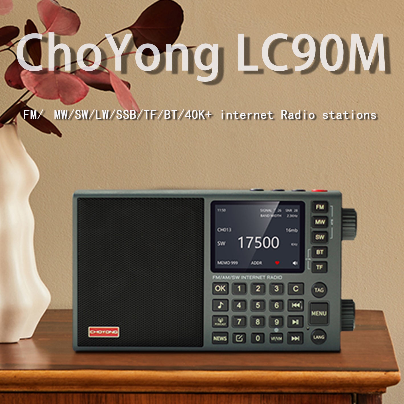 ChoYong LC90 mini / LC90M Multi-Band Smart Internet Radio